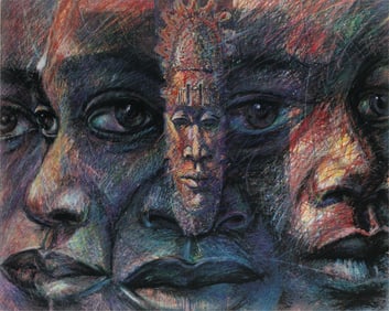 Eli Kince, b. 1953, The Future of the Past- Memory I