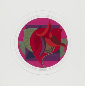 Lou Stovall, 1937-2023, Hearts V