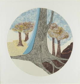Lou Stovall, 1937-2023, Study for Green(s)