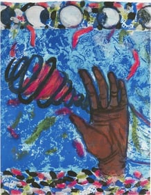 Betye Saar, b. 1926, Takin' a Chance on Luv