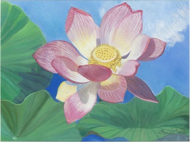 Dressler Smith, contemporary, Sacred Lotus