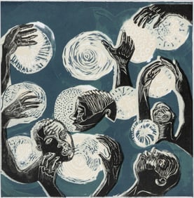 Curlee Holton, b. 1951, Searching for the Light and Truth I