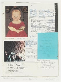Gelsy Verna, 1961-2008, Sketchbook Page: Brown Baby