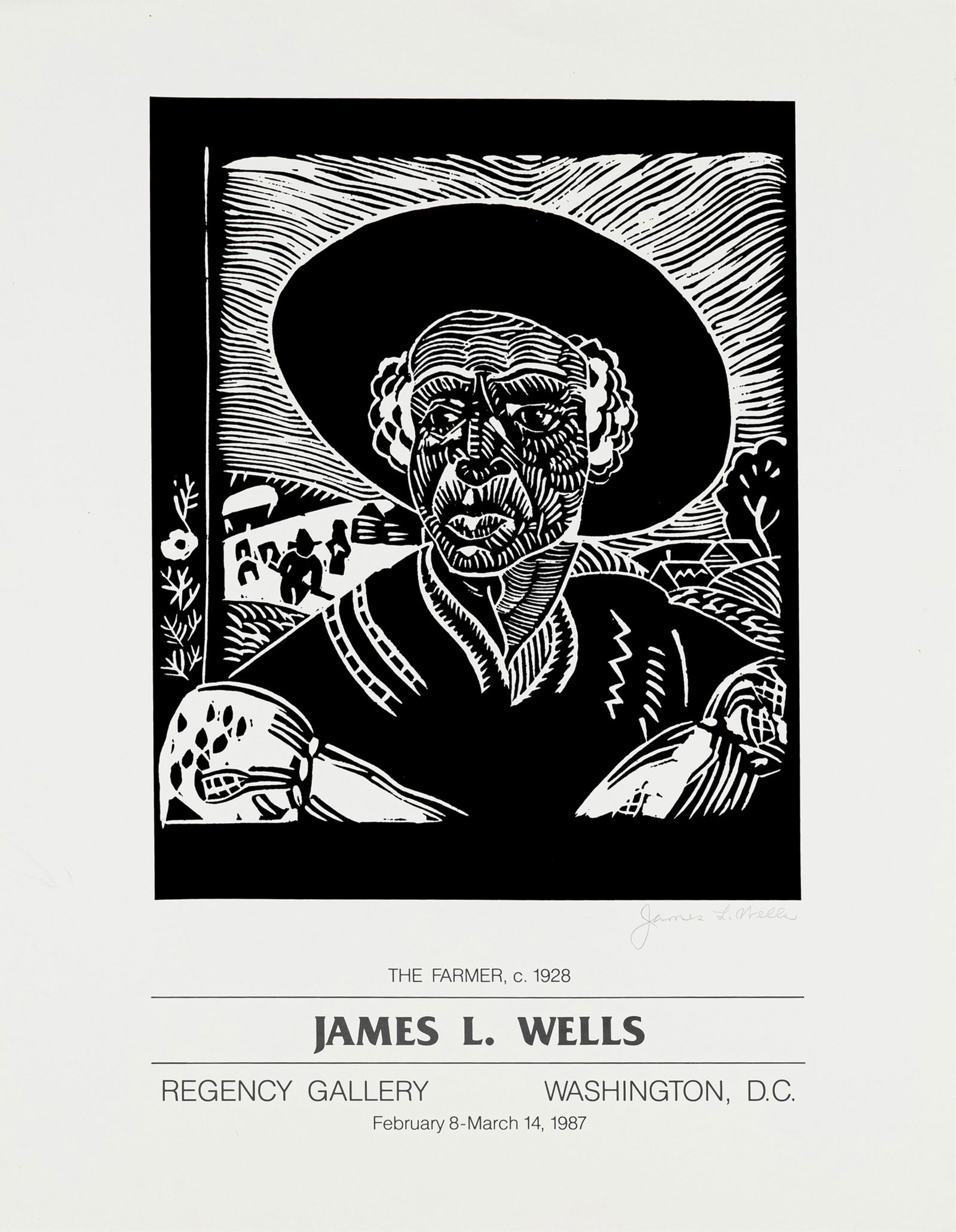 James Lesesne Wells (after), 1902-1993, lot of two posters (1 of 2)