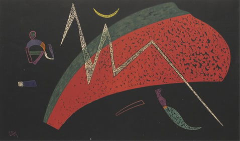 Wassily Kandinsky, Russian 1866-1944, Watermelon