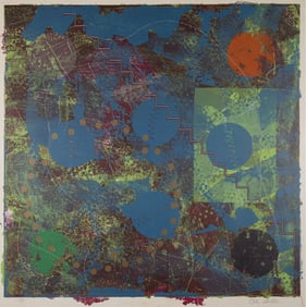 Alan Shields, American 1944-2005, untitled