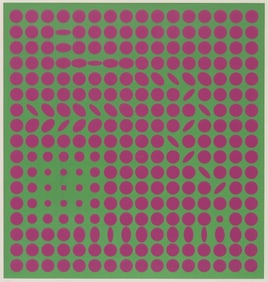 Victor Vasarely, French/Hungarian 1906-1997, Neptune