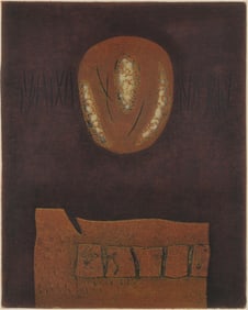 Hiroyuki Tajima, Japanese 1911-1984, Impression of Noh-Play