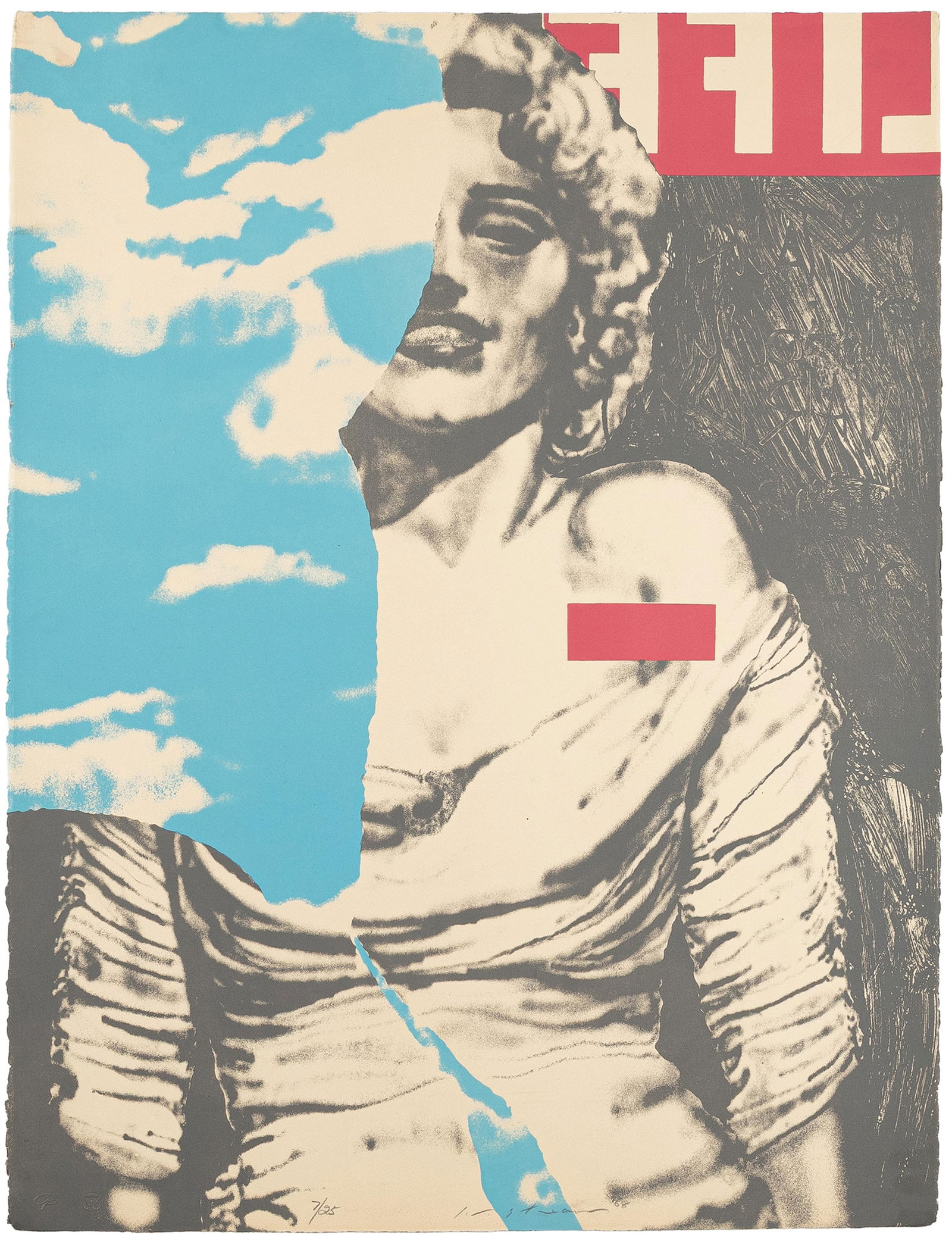 Masuo Ikeda, Japanese 1934-1997, Half of Marilyn (1 of 1)