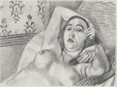 Henri Matisse, French 1869-1954, Le Repos du Model (The Resting Model)