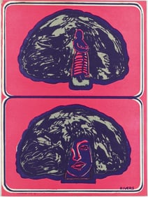 Larry Rivers, American 1923-2002, A Hut Can Be a Hairdo