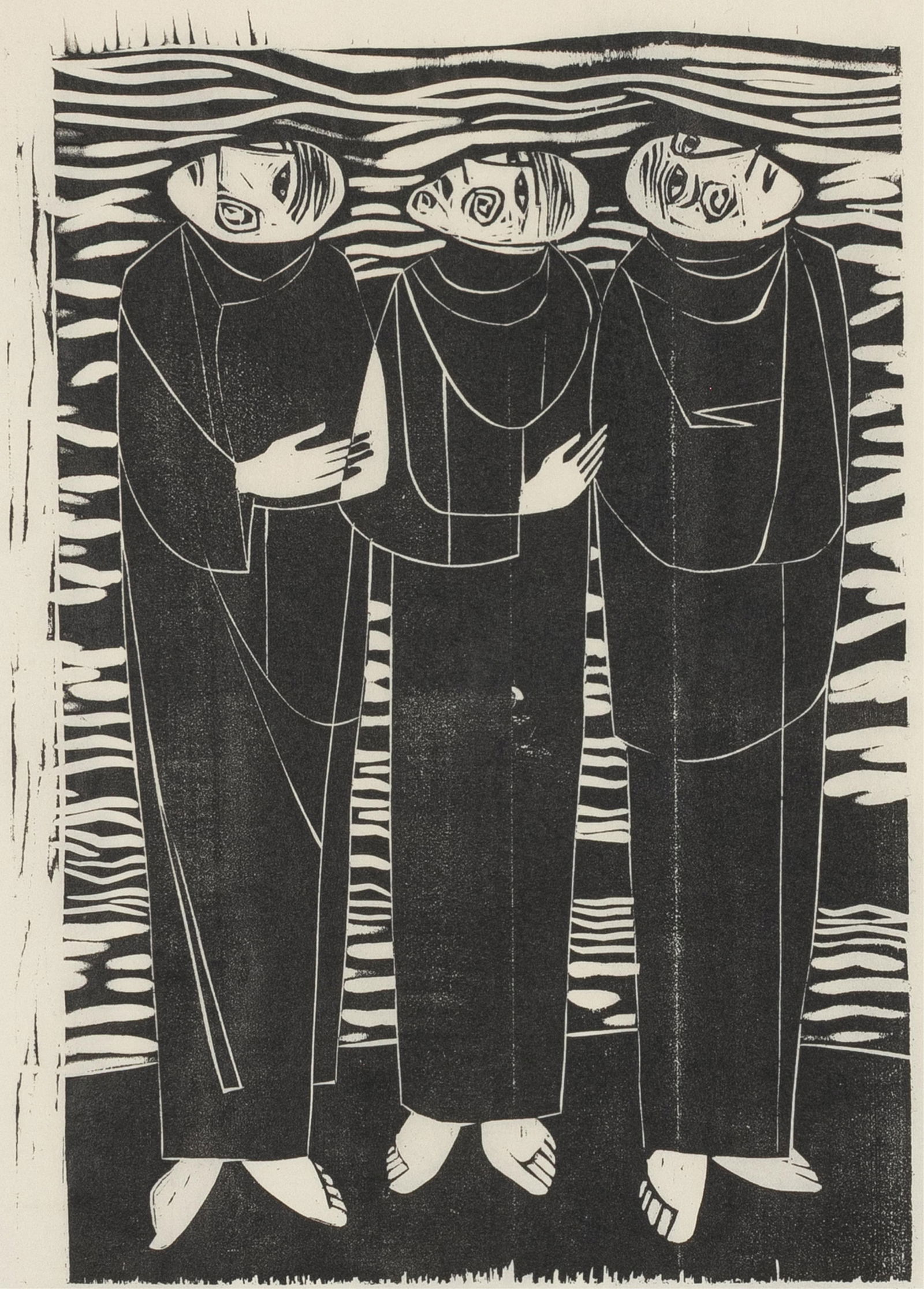 Bronislaw M. Bak, Polish/American 1922-1981, untitled (1 of 2)