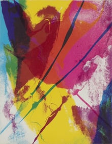 Paul Jenkins, American 1923-2012, Phenomena Tide Finder