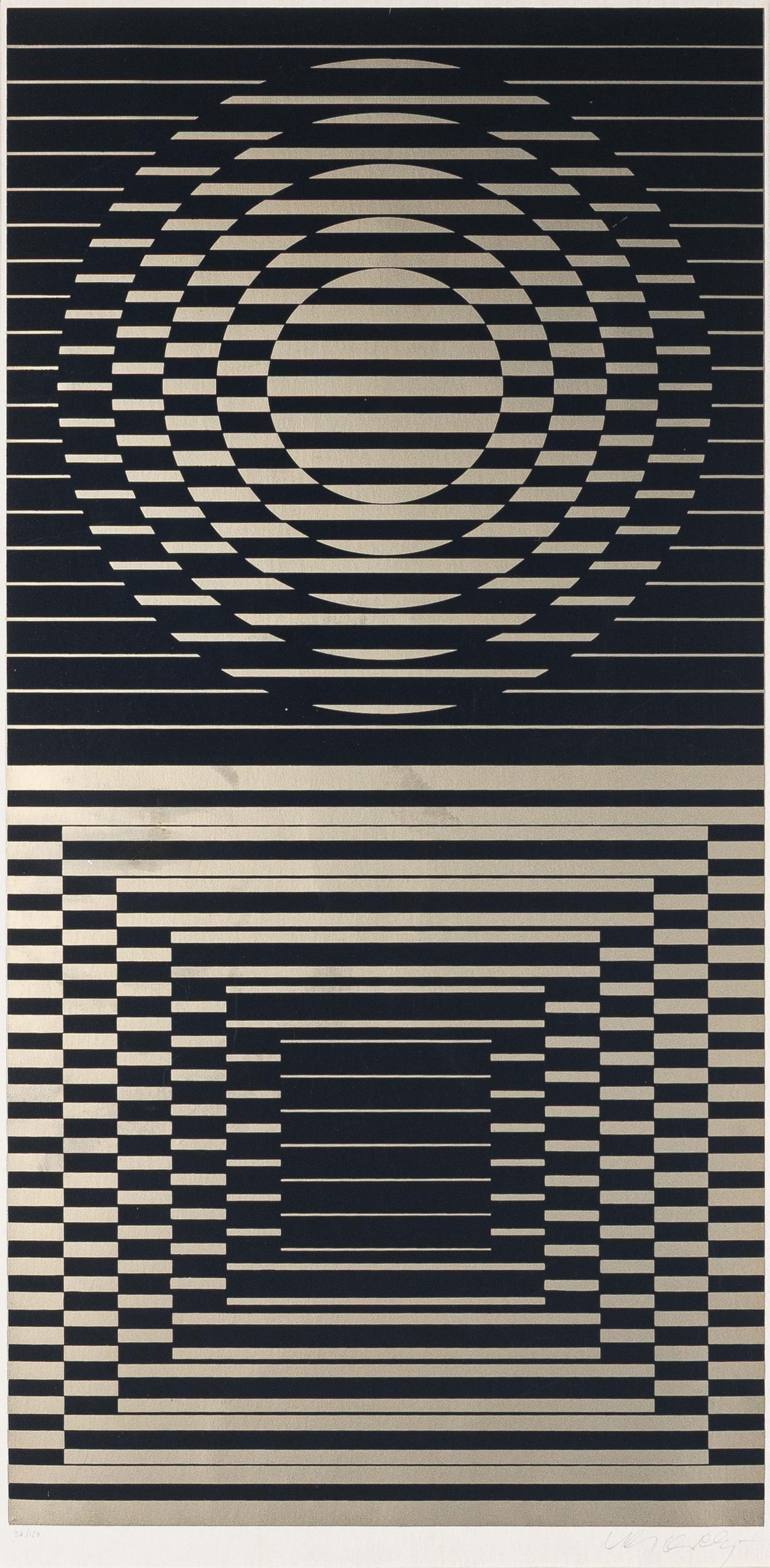 Victor Vasarely, French/Hungarian 1906-1997, Untitled (from the Constellations portfolio) (1 of 1)