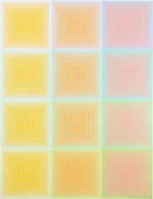 Richard Anuszkiewicz, American 1930-2020, From the 'Inward Eye' series