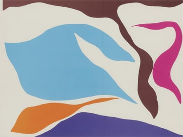 Ray Parker, American 1922-1990, From Art in America Graphics 70 Suite