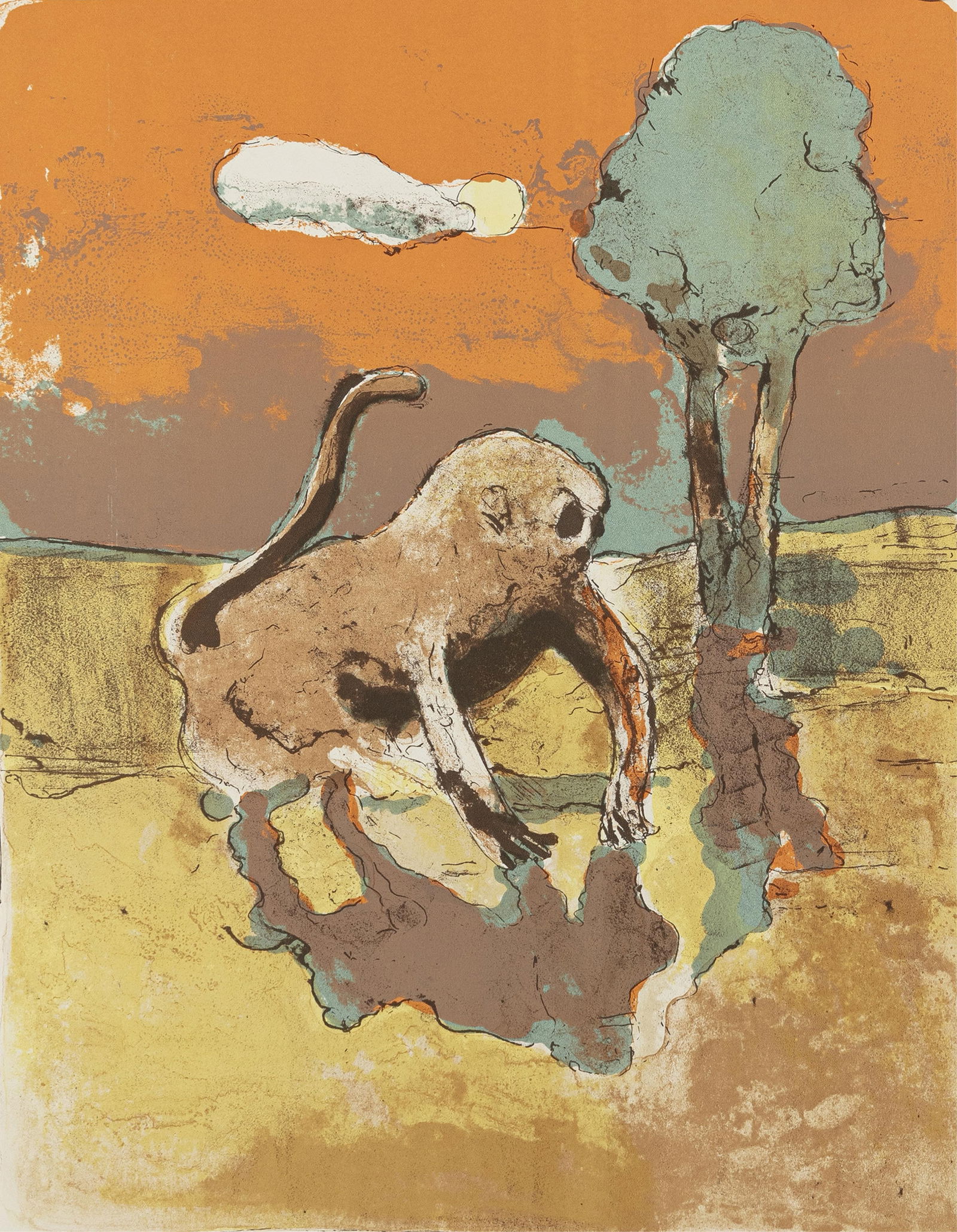 Robert Andrew Parker, American 1927-2023, Untitled (1 of 2)