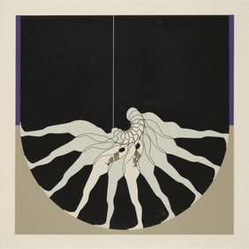 Ernest Tino Trova, American 1927-2009, Falling Man