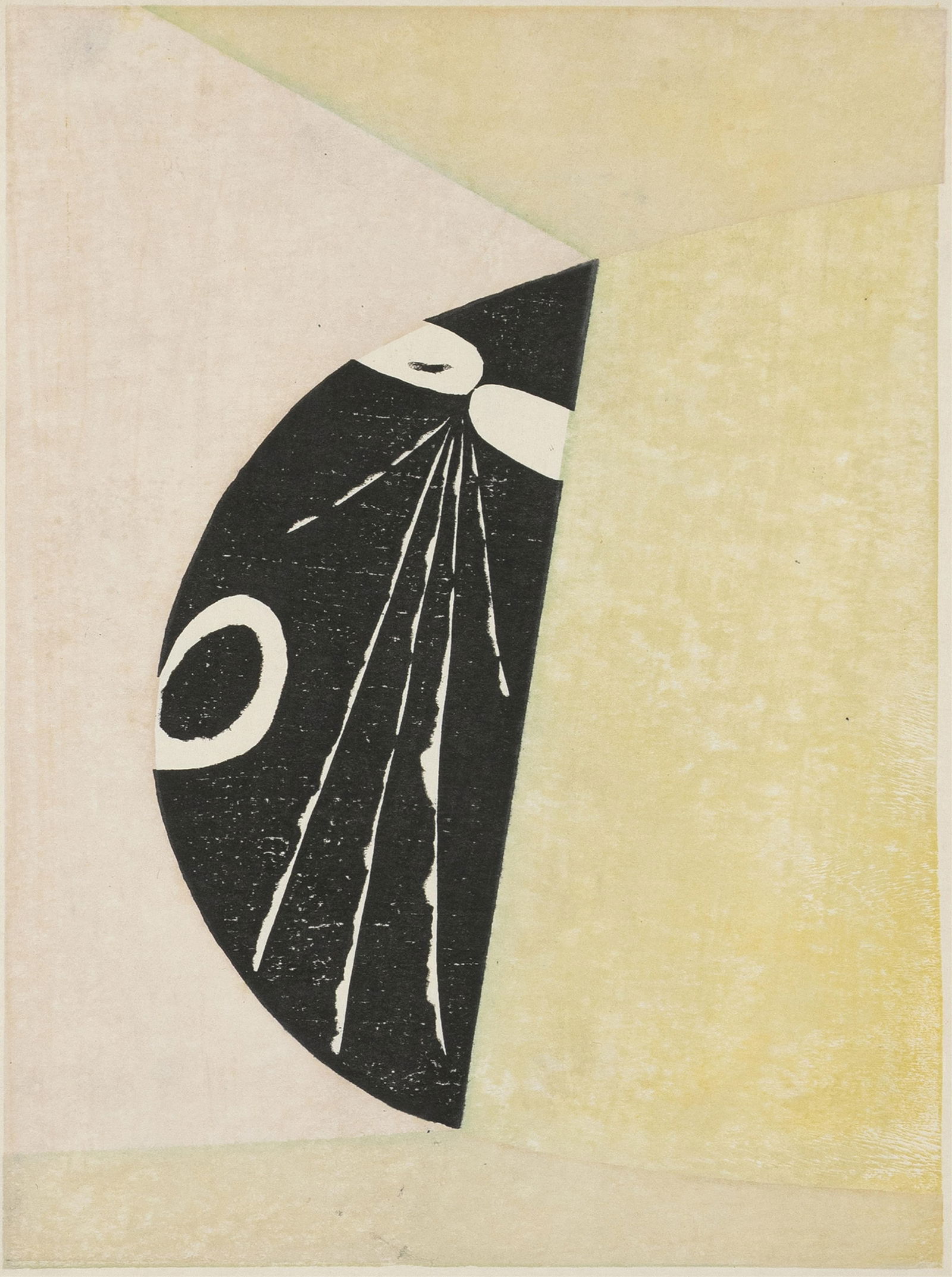 Gen Yamaguchi, Japanese 1903-1976, Set Up Scarecrow (1 of 2)