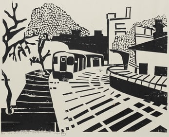 John Ray, American 20th century, Chicago Ravenwood