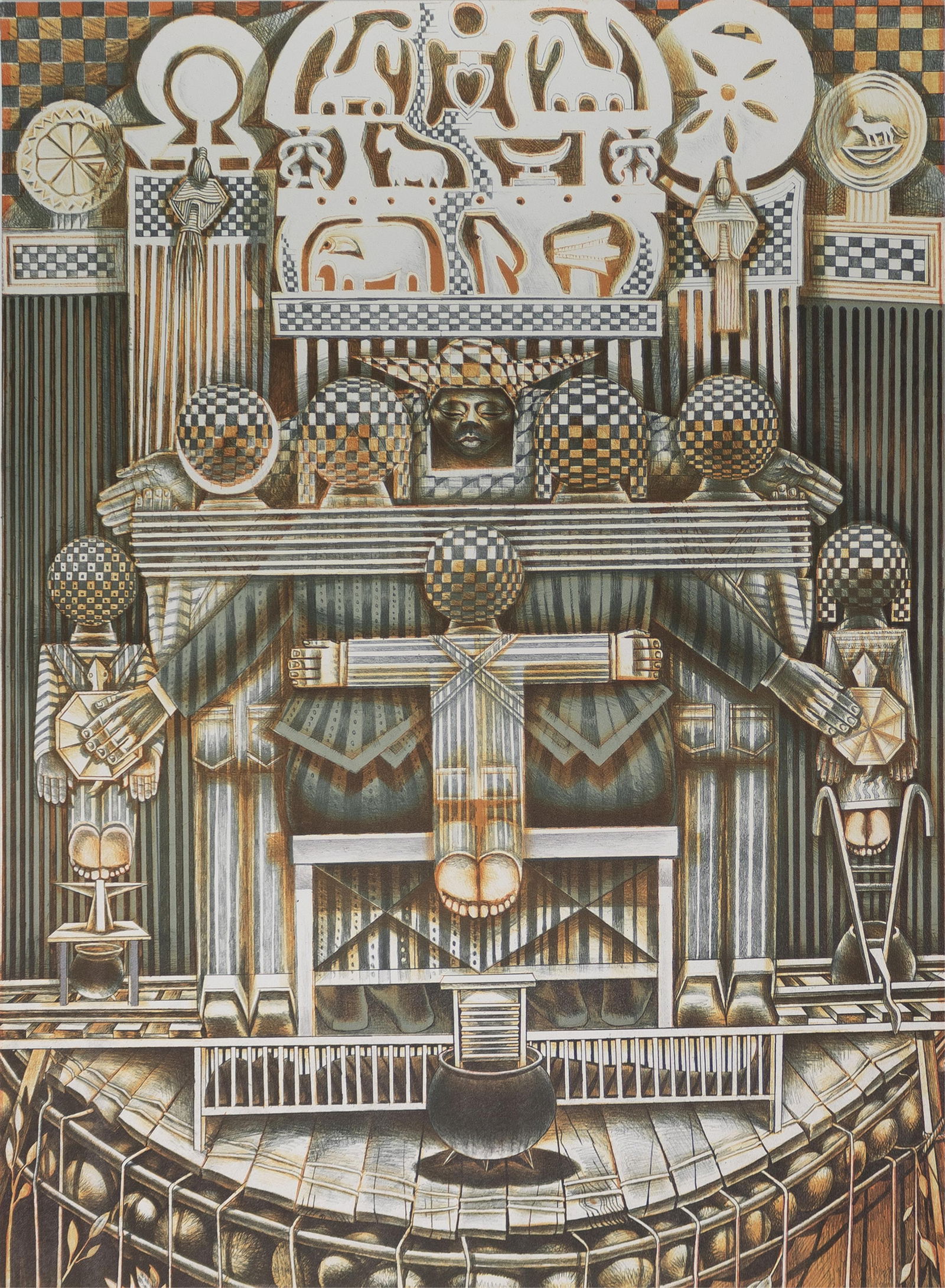 John Thomas Biggers, 1924-2001, Family Ark - 2