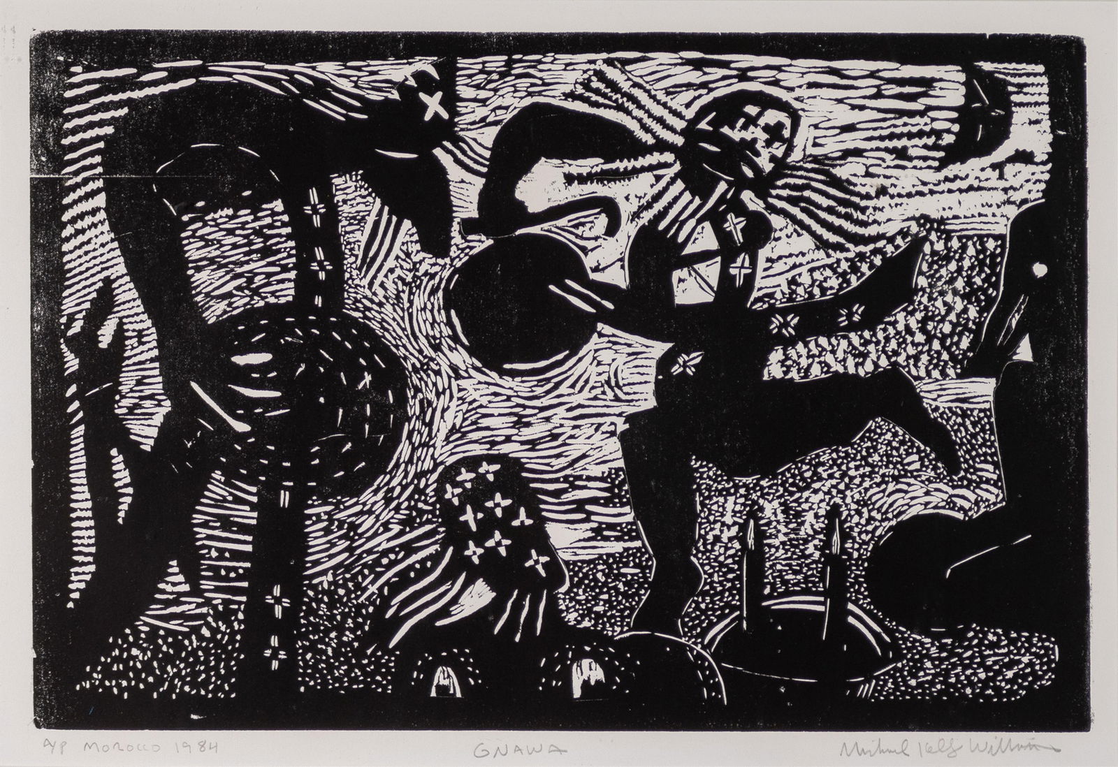 Michael Kelly Williams, b. 1950, Gnawa - 2