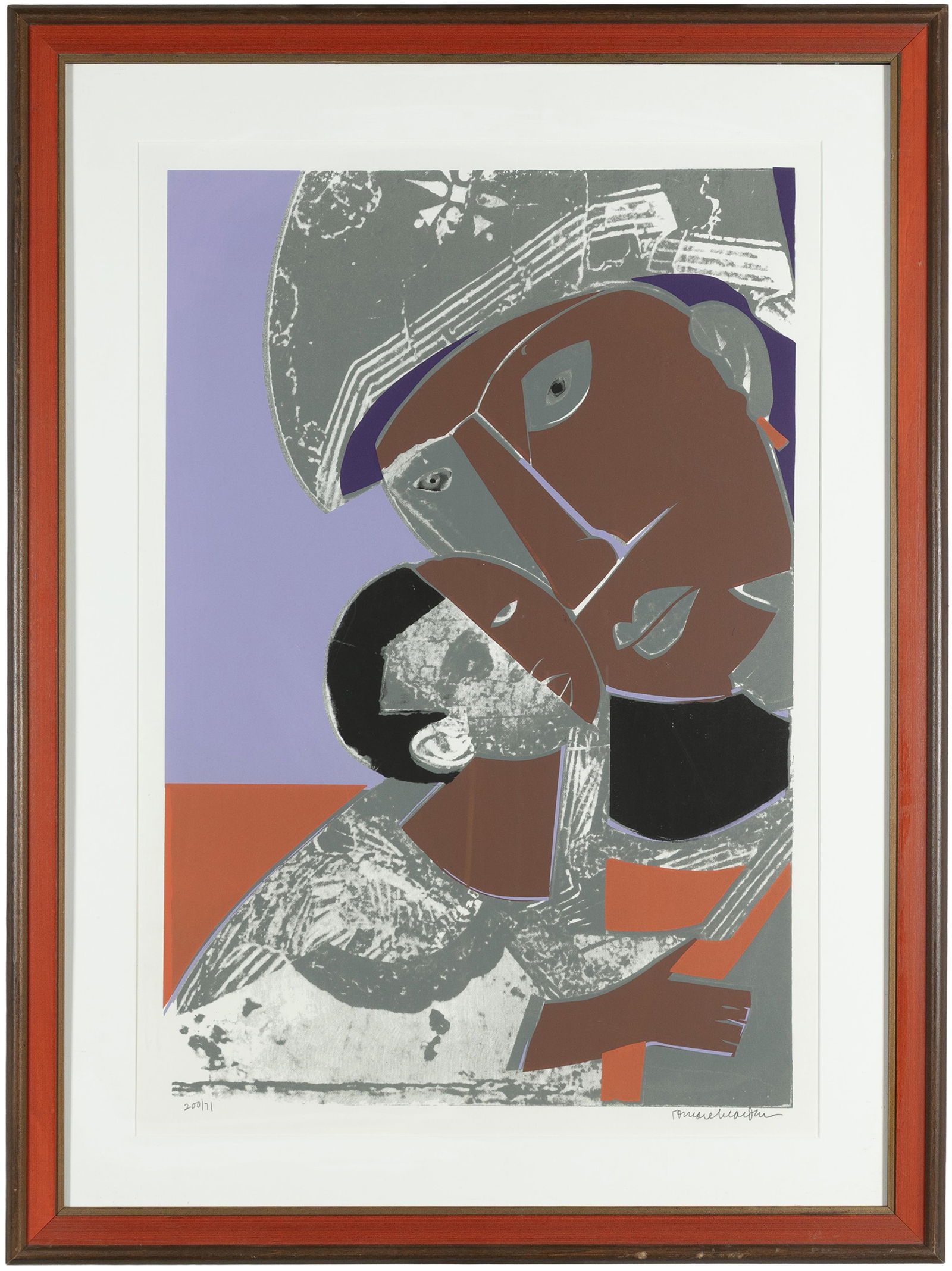 Romare Bearden, 1911-1988, Mother and Child - 2