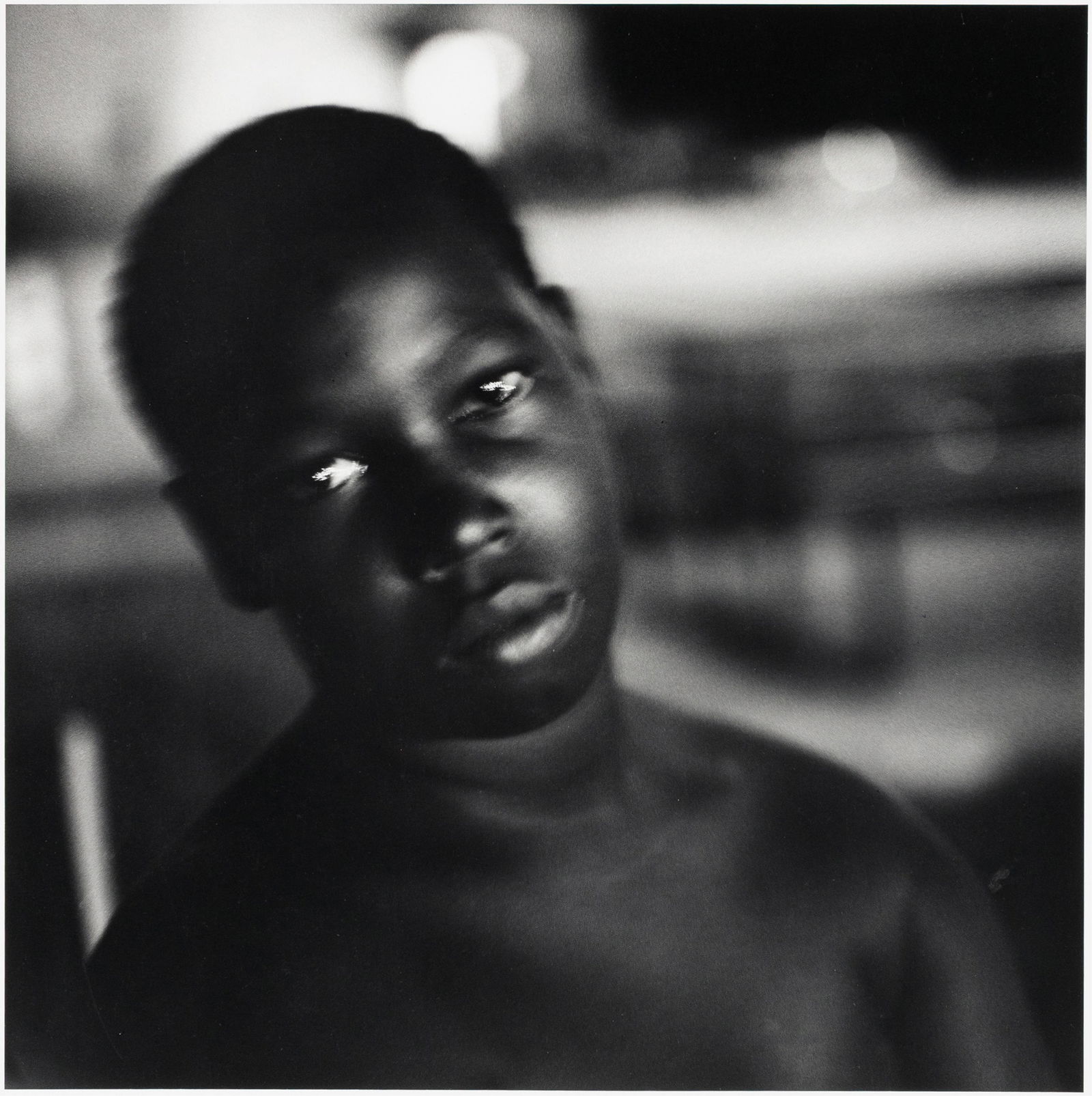 Earlie Hudnall, Jr, b. 1946, Boy at Sundown (1 of 1)