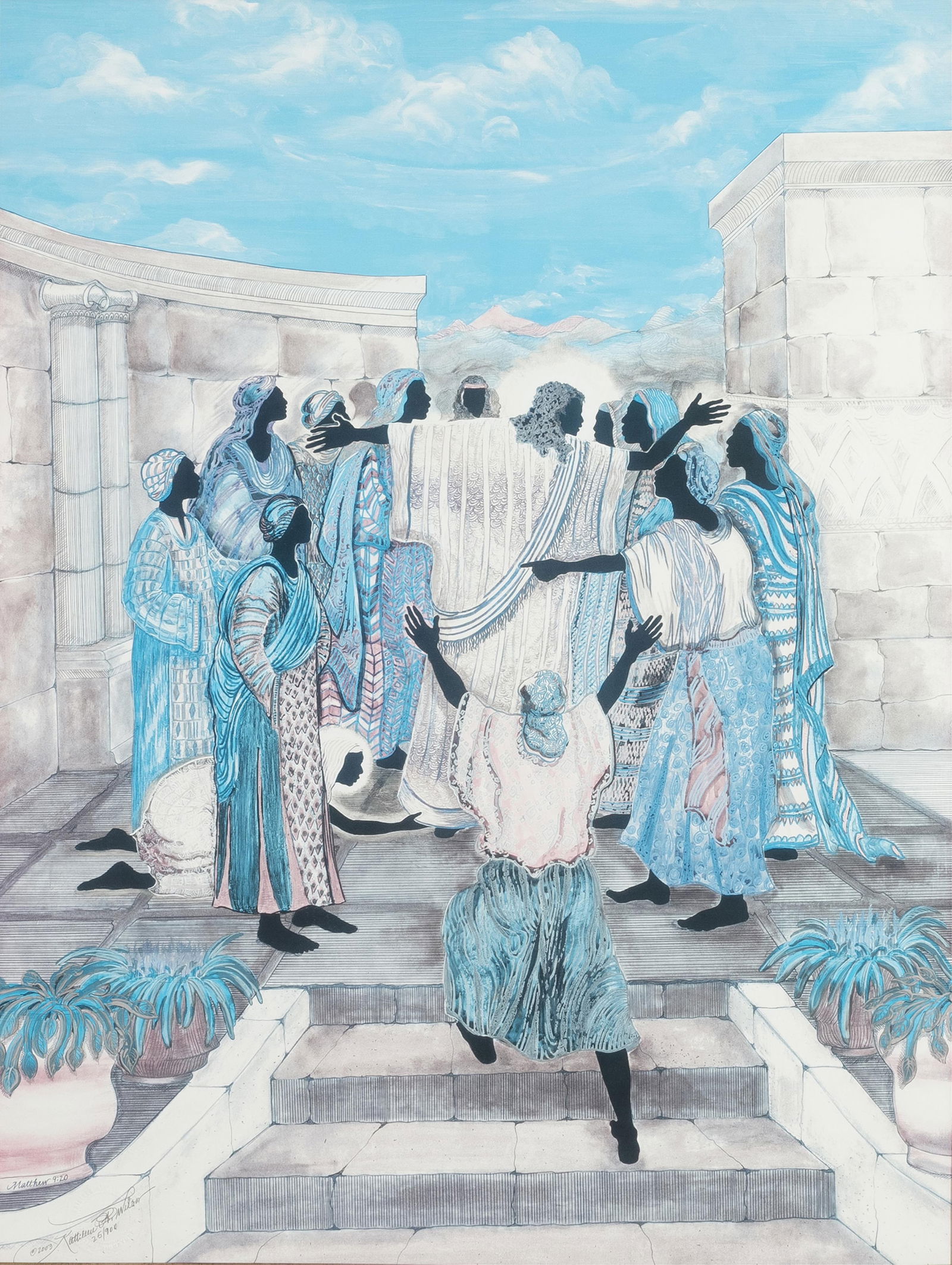 Kathleen Wilson, contemporary, Matthew 9:20 (1 of 1)