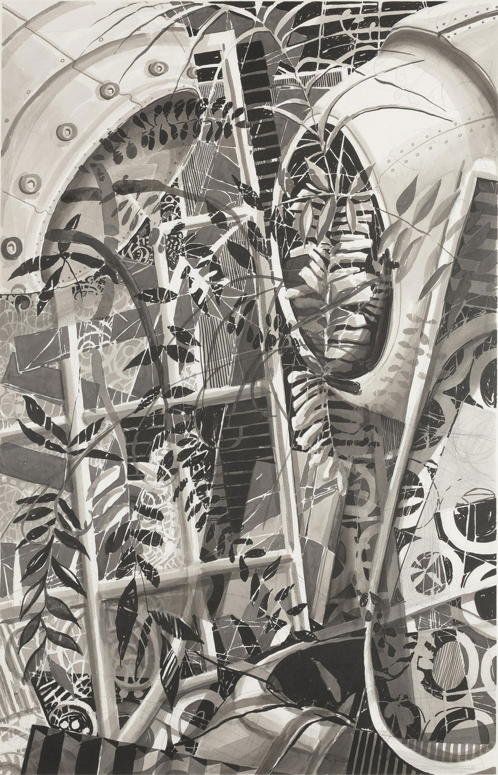 Joseph Norman, b. 1957, Tropical Lust No. 1 - 2