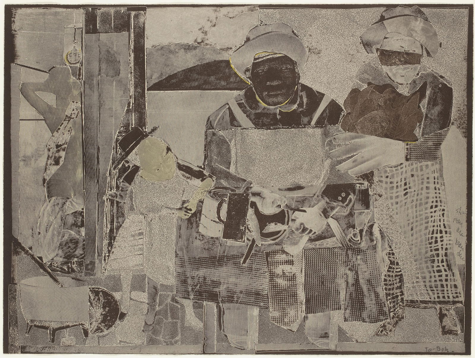 Romare Bearden, 1911-1988, The Family (1 of 2)