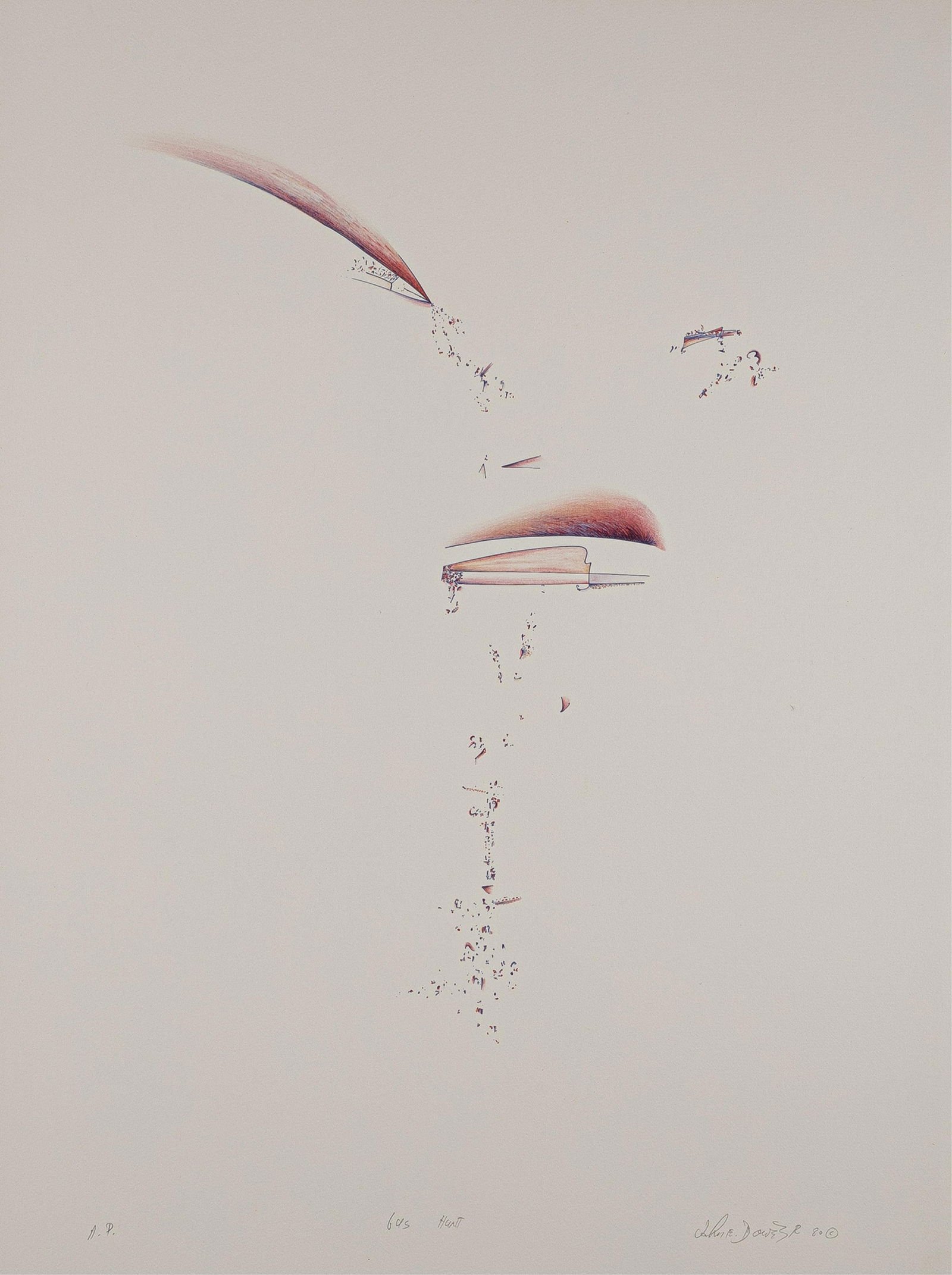 John Dowell, b. 1941, lot of two works (1 of 2)