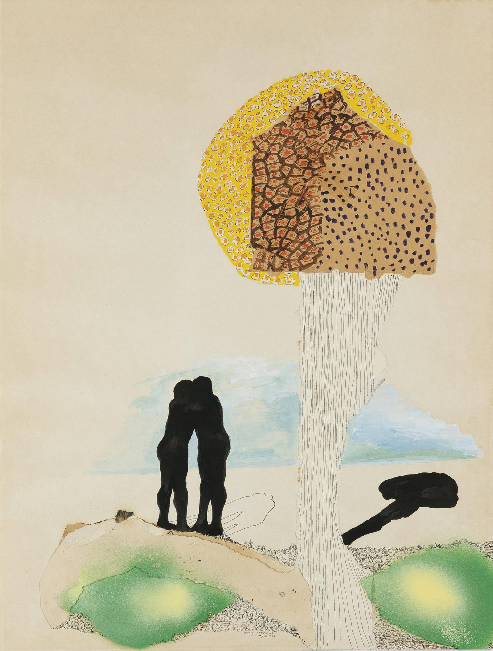 Benny Andrews, 1930-2006, Moonlight (1 of 1)