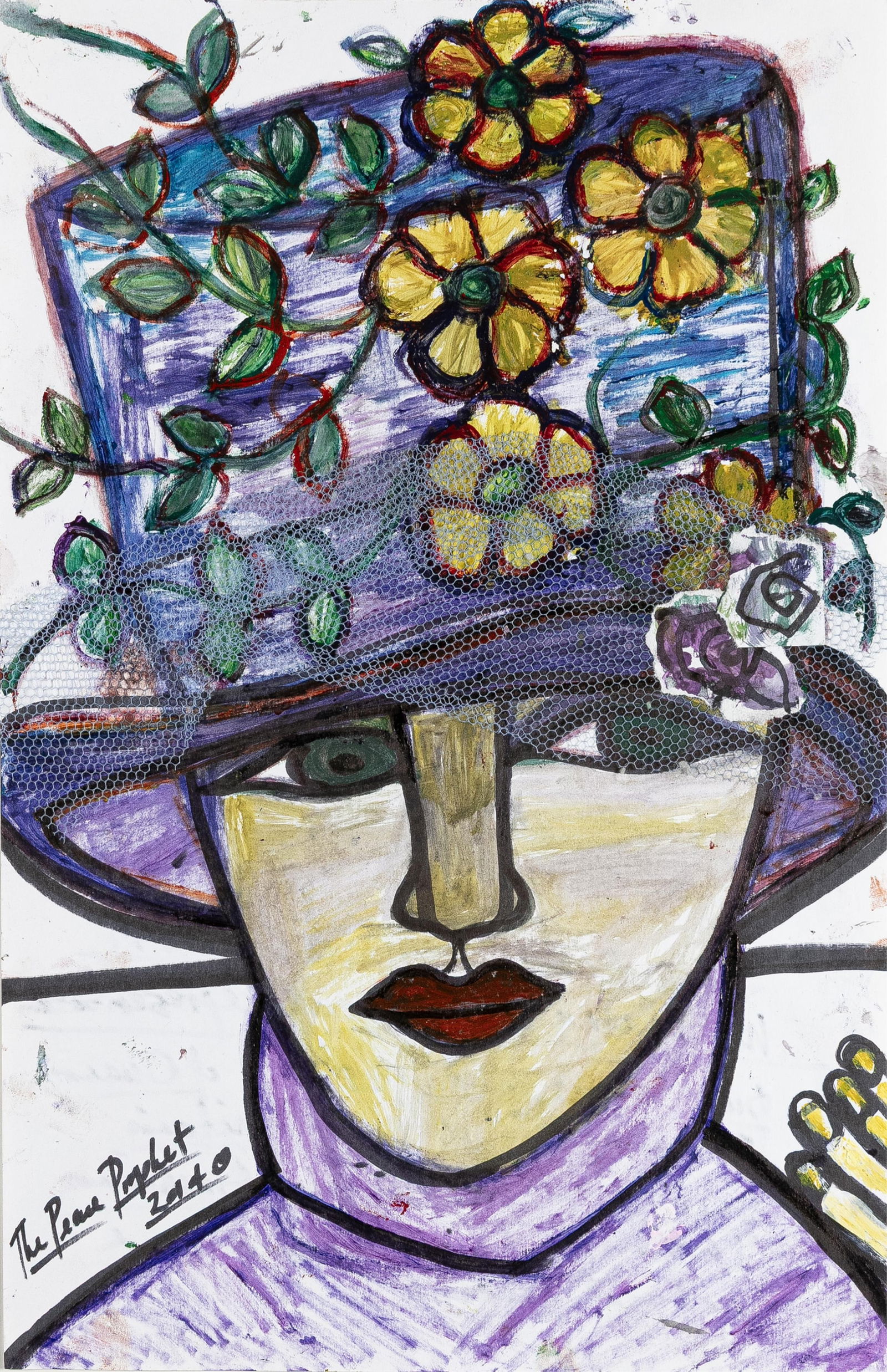 The Peace Prophet , contemporary, lot of two works; untitled - 3