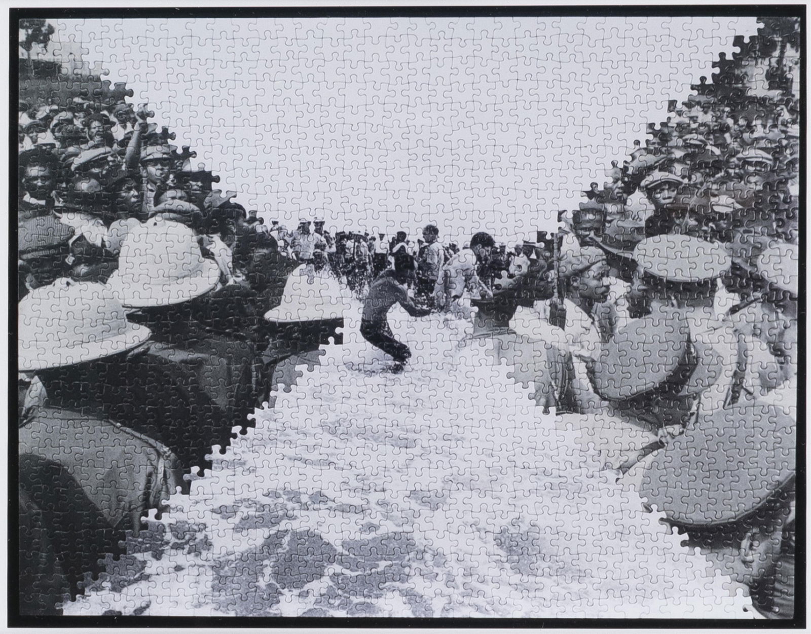 Hank Willis Thomas, b. 1976, Half of the City of God: Hank Willis Thomasb. 1976Half of the City of God2021digital chromogenic print4-1/4 x 5-1/2 (image)signed and dated on label versopublished by Magnum Photos