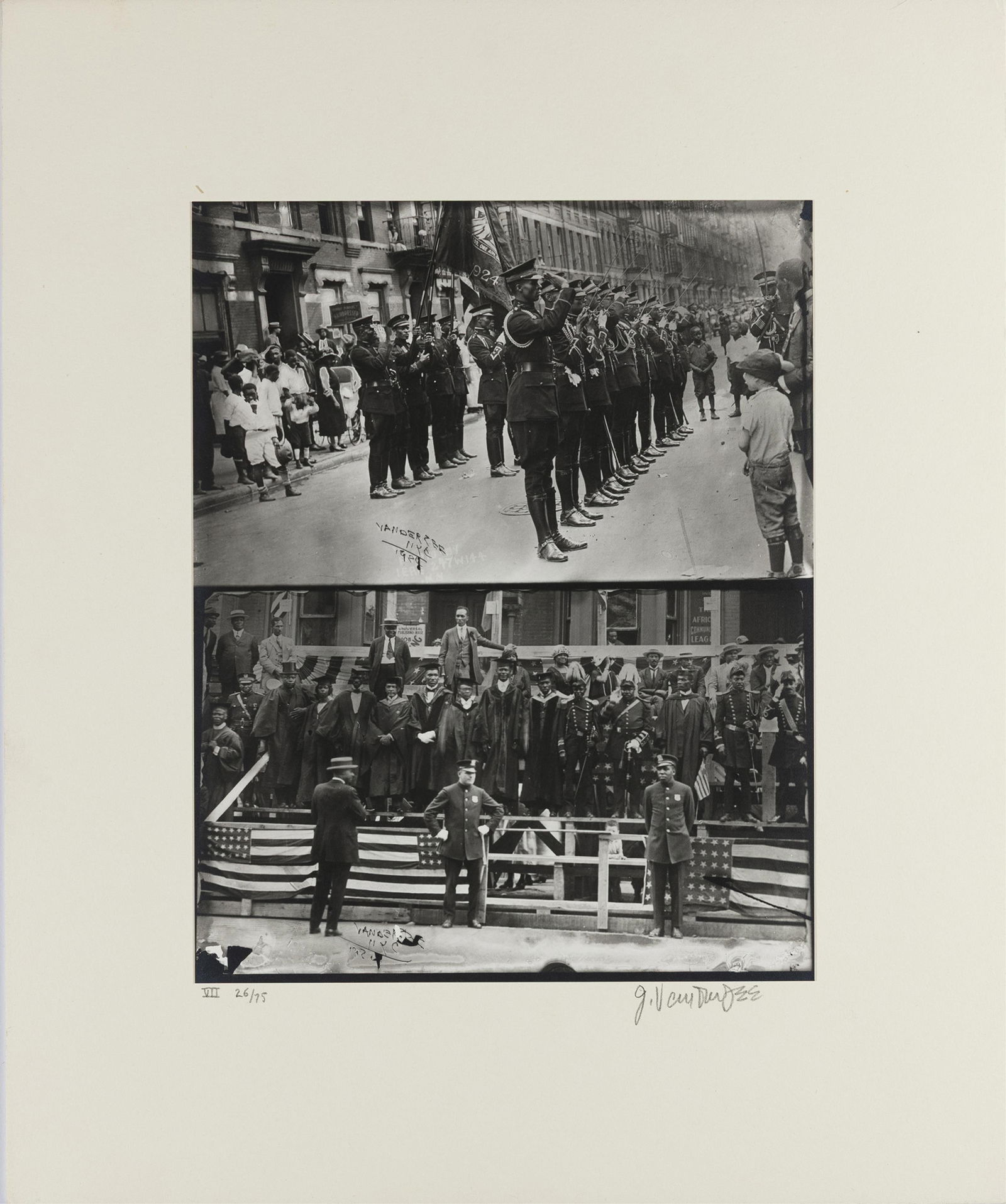 James Van der Zee, 1886-1983, Marcus Garvey and Garvey Militia, Harlem - 2
