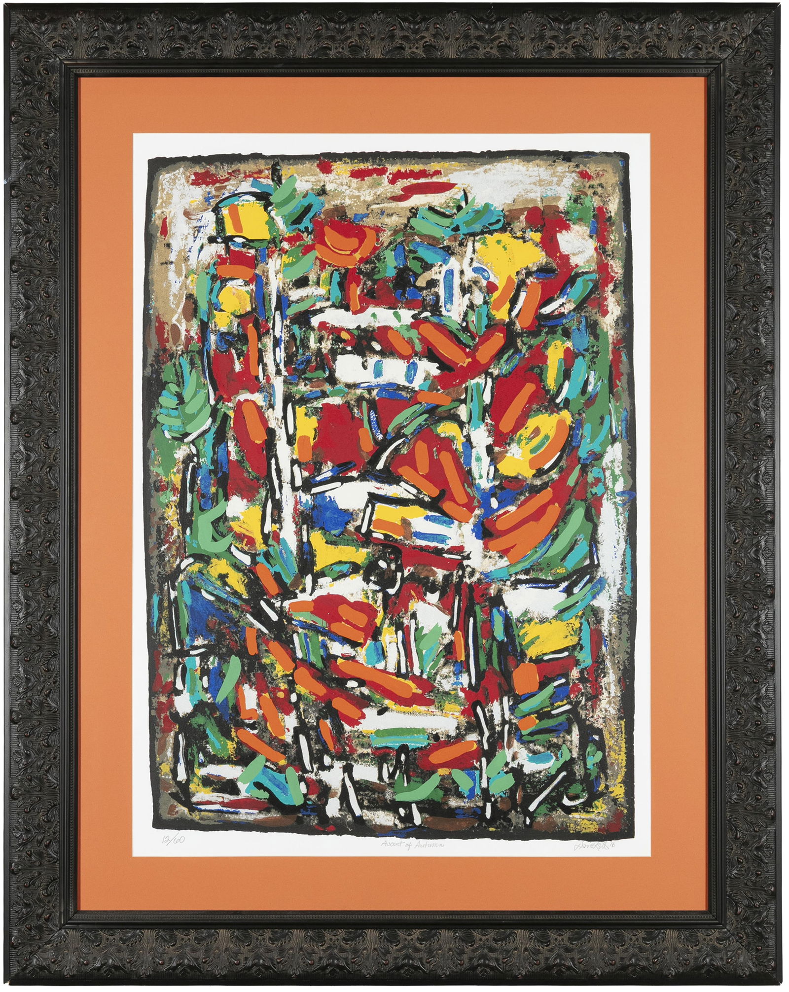 David Driskell, 1931-2020, Accent of Autumn - 2