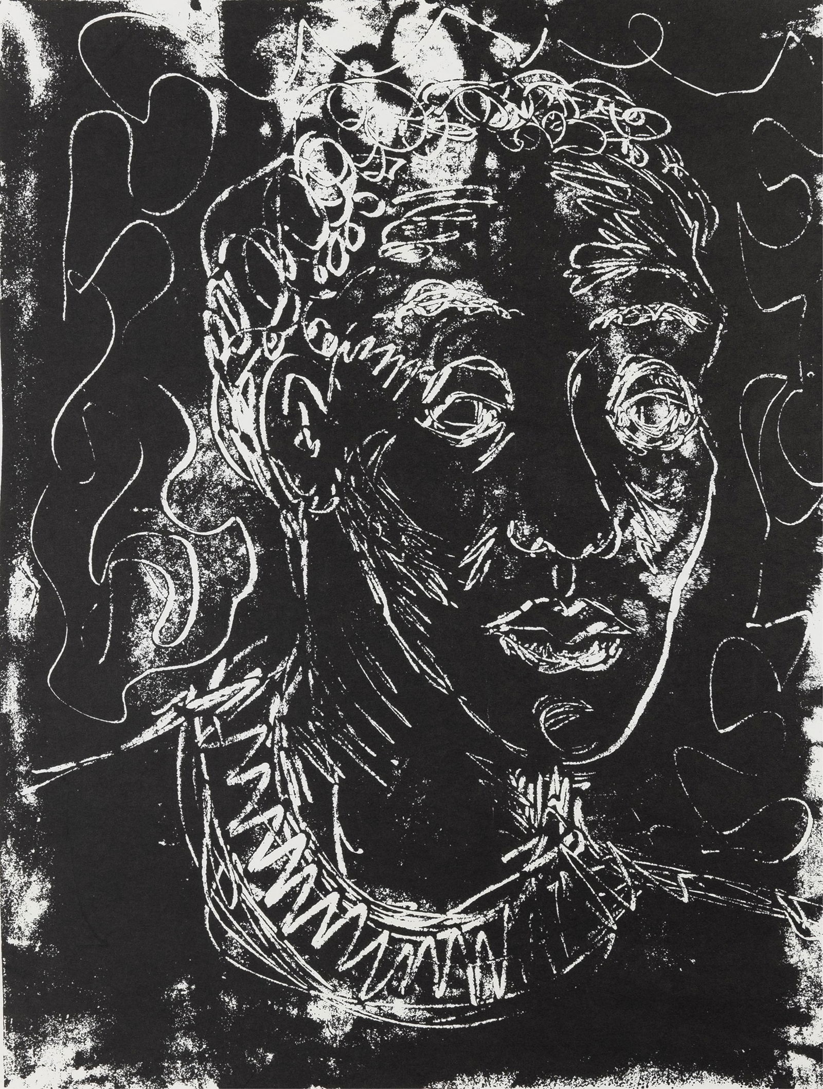 Margaret Burroughs, 1917-2010, Woman: Margaret Burroughs1917-2010Woman2002lithograph20-1/2 x 15-1/2 inches (image)signed, dated, with, AP