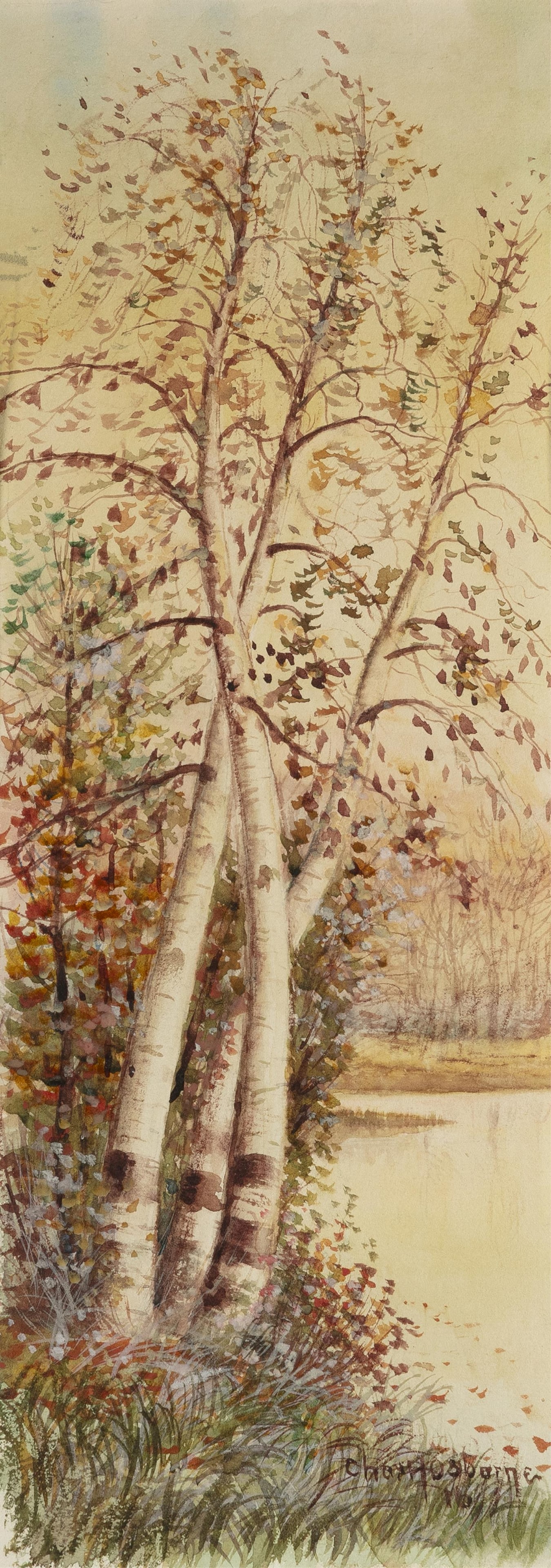 Charles H. Osborne, b. 1875, lot of two works, Landscapes - 2