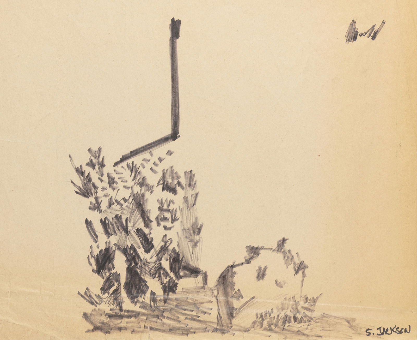 Suzanne F Jackson, b. 1944, lot of two works , Portrait of a Woman - 2