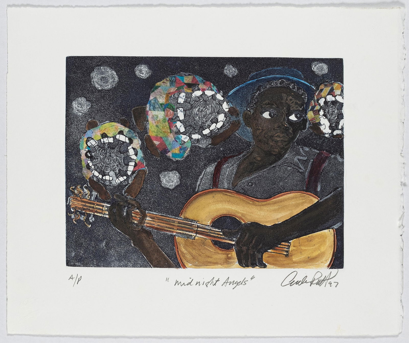 Curlee Raven Holton, b. 1951, Midnight Angels - 2