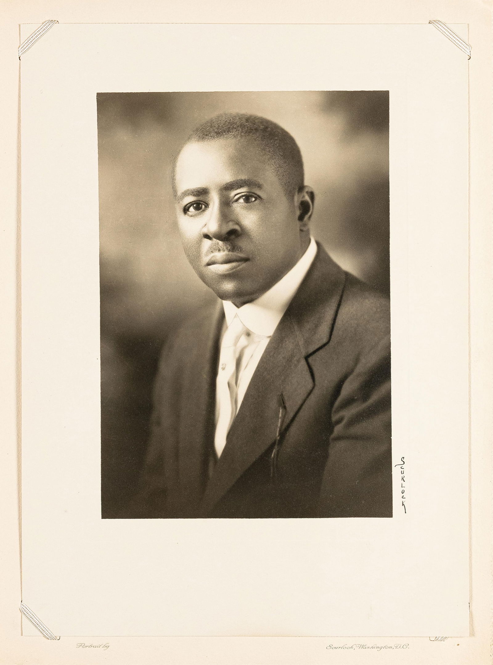Addison N. Scurlock, 1883-1964, Portrait of Robert Sengstacke Abbott - 2