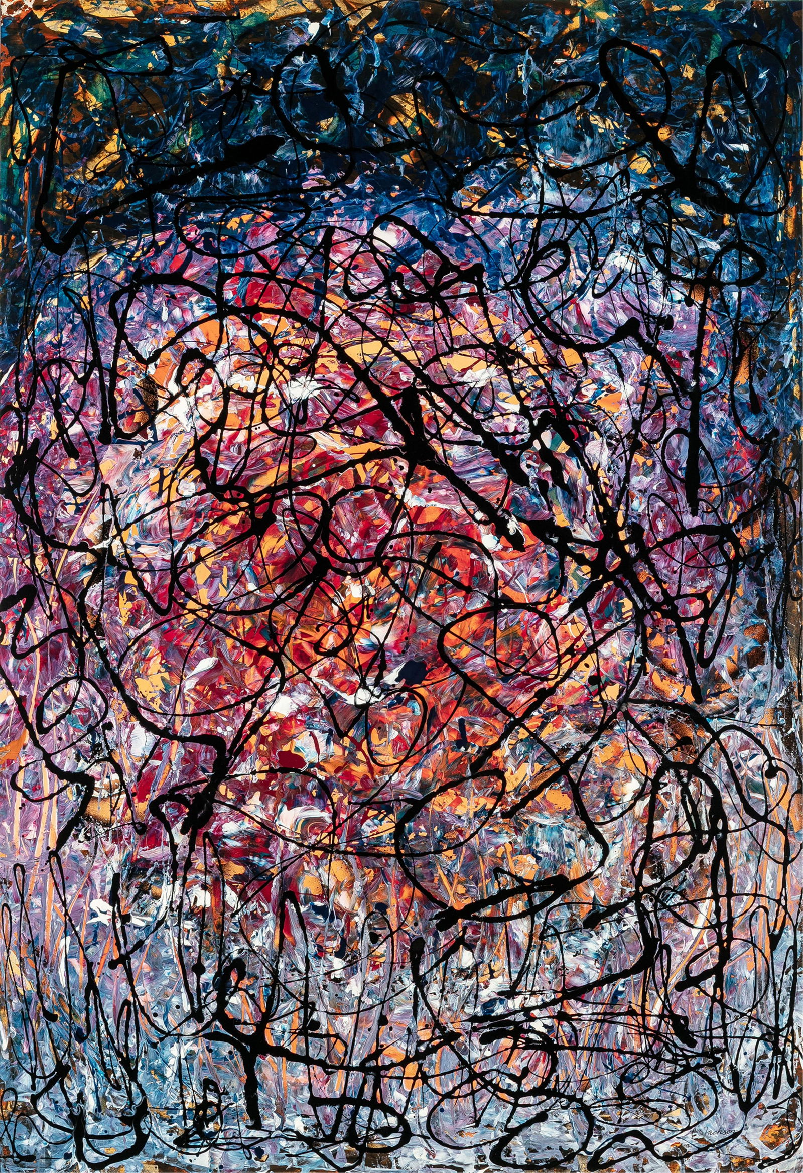 Clifford Jackson, b. 1927, untitled (1 of 2)