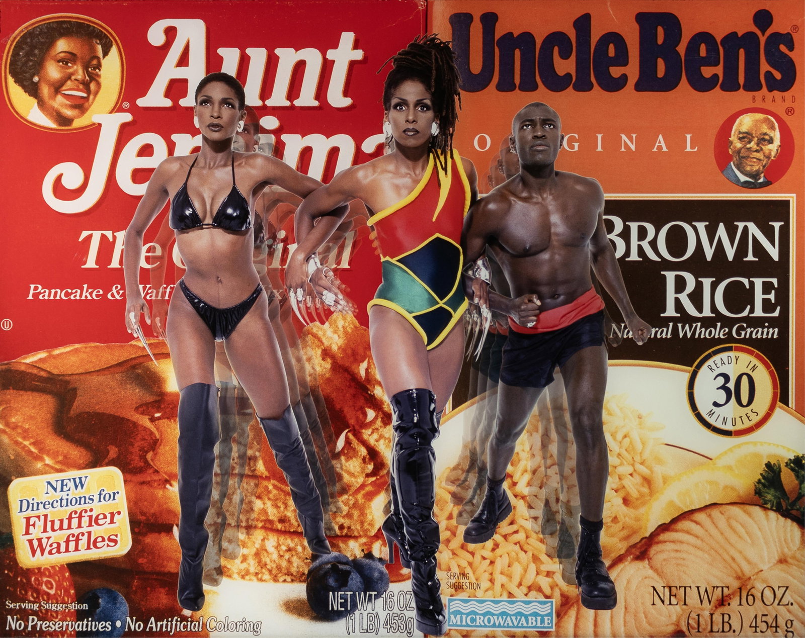 Renee Cox, b. 1960, The Liberation of Lady Jemima and Uncle Ben (1 of 2)