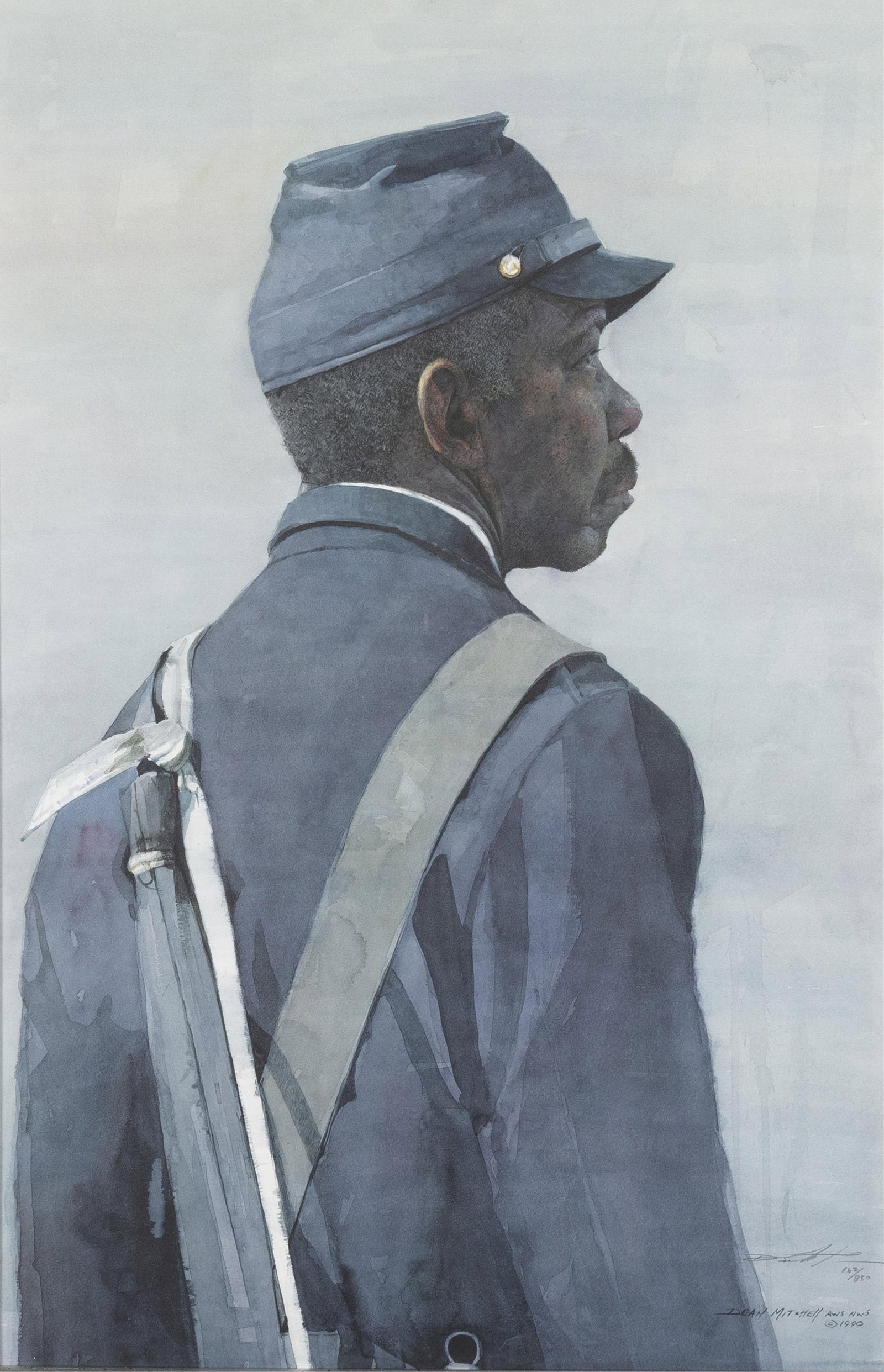 Dean Mitchell, b. 1957, untitled, Union Soldier (1 of 1)