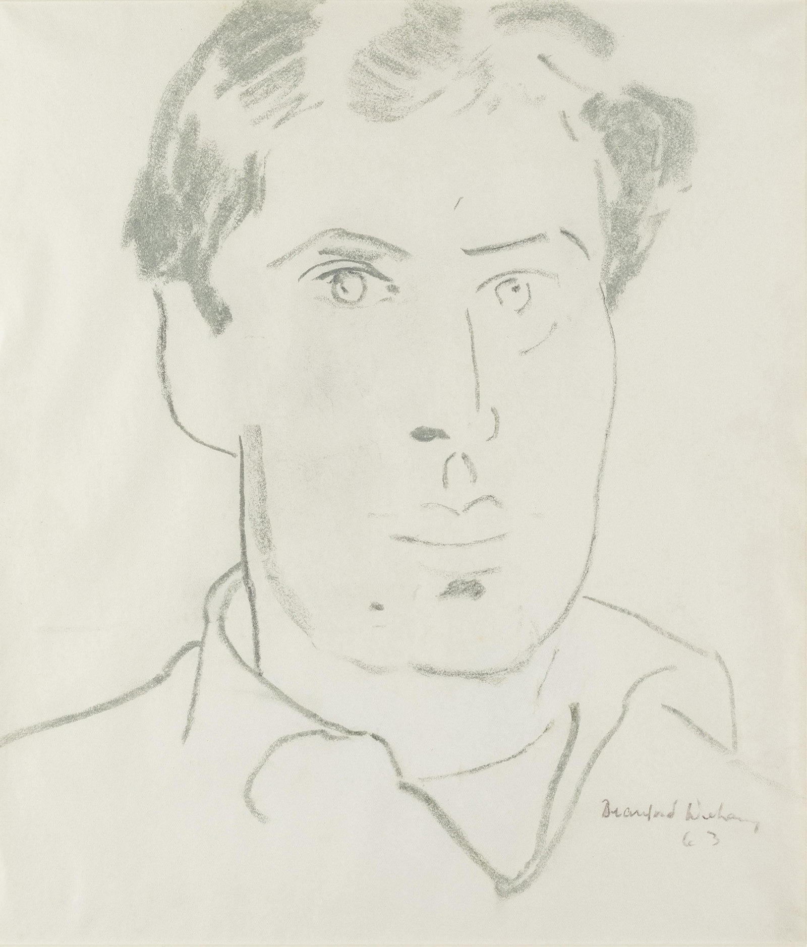 Beauford Delaney, 1901-1979, No. 8 Portrait of JKL (1 of 1)
