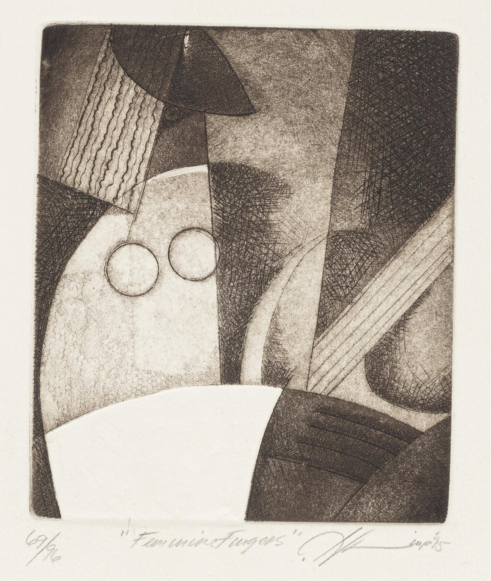 Joseph Holston, b. 1944, Feminine Fingers (1 of 1)
