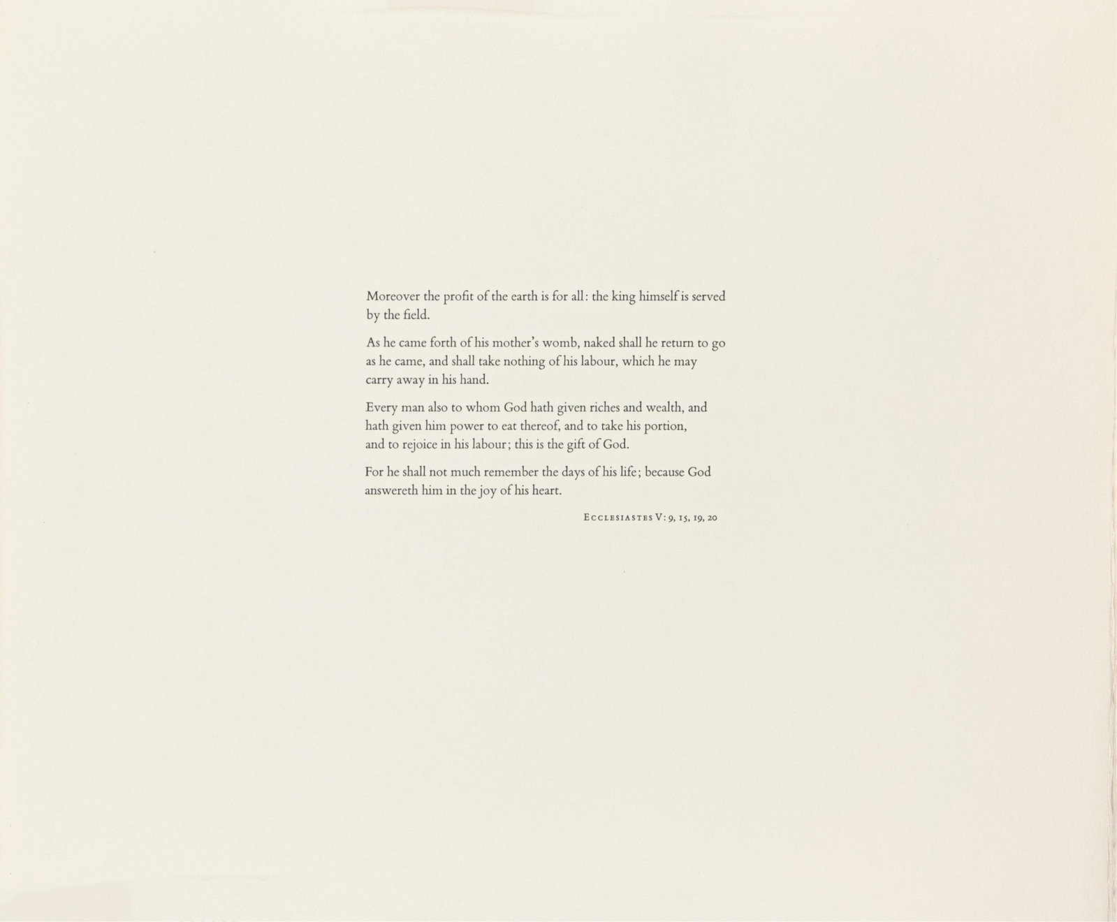 William Majors, (1930-1982), Etchings from Ecclesiastes - 7