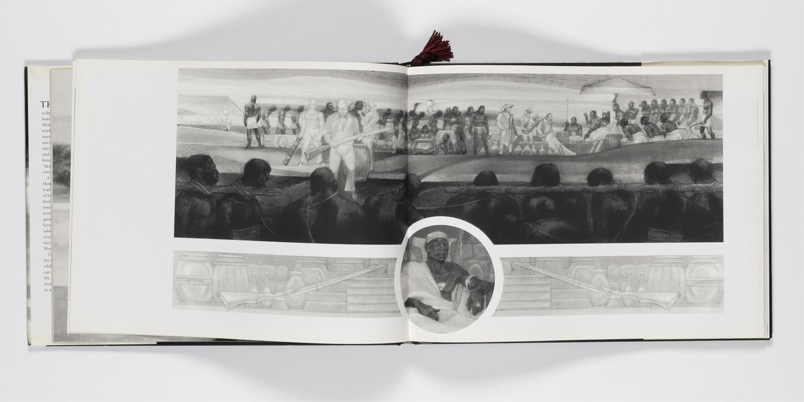 Tom Feelings, 1933-2003, The Middle Passage: White Ships/Black Cargo - 7