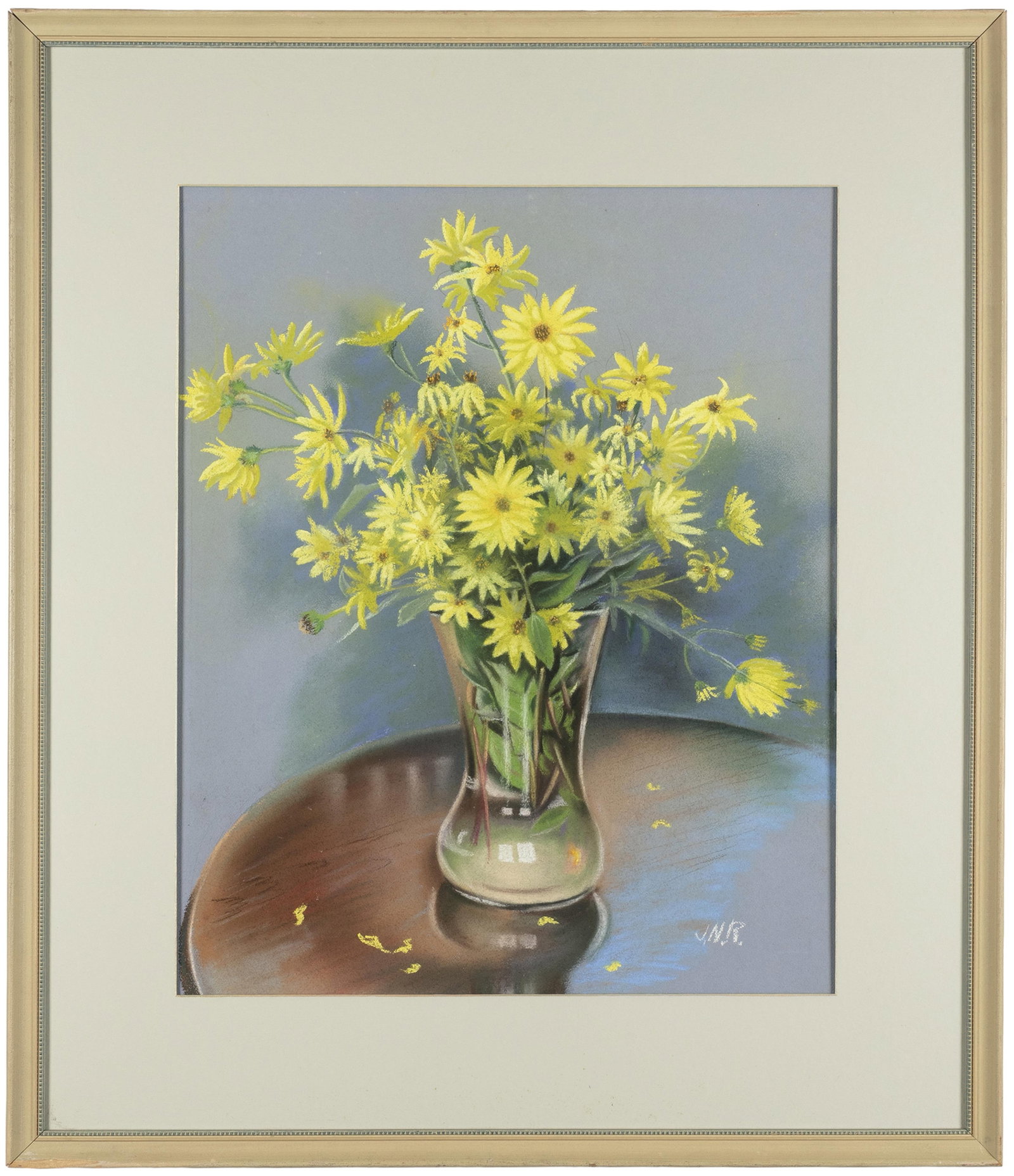 John N. Robinson, 1912-1994, untitled, Jerusalem Artichokes in Glass Vase - 2